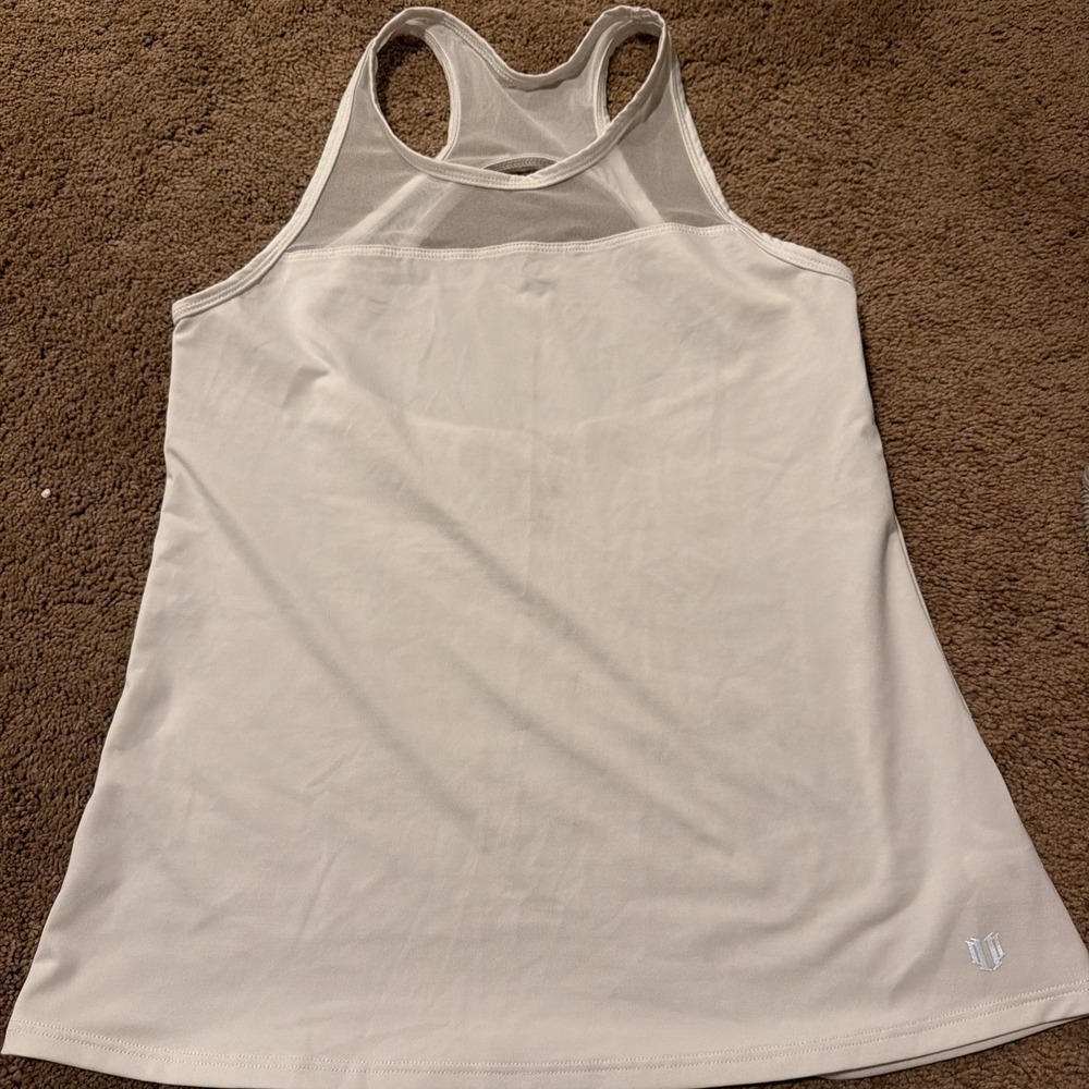 Eleven By Venus Williams White Tank Top